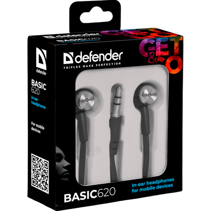 Навушники DEFENDER Basic 620 Black (63620)