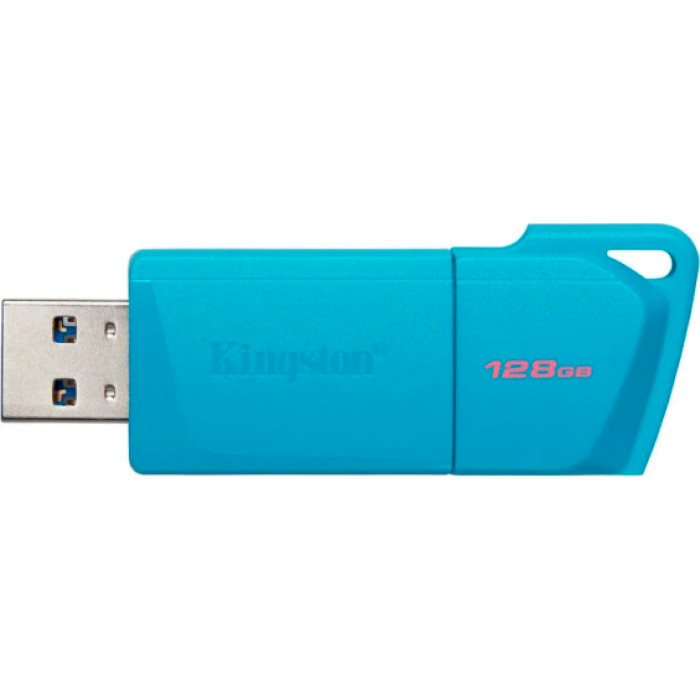 Флешка KINGSTON DataTraveler Exodia M USB3.2 128GB Aqua Blue (KC-U2L128-7LB)