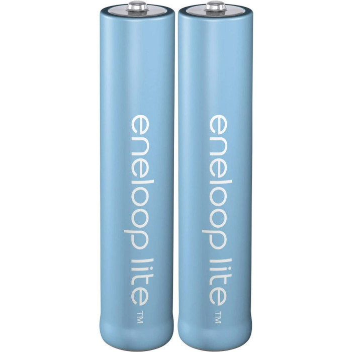 Акумулятор PANASONIC Eneloop Lite AAA 550mAh 2шт/уп (BK-4LCCE/2CP)