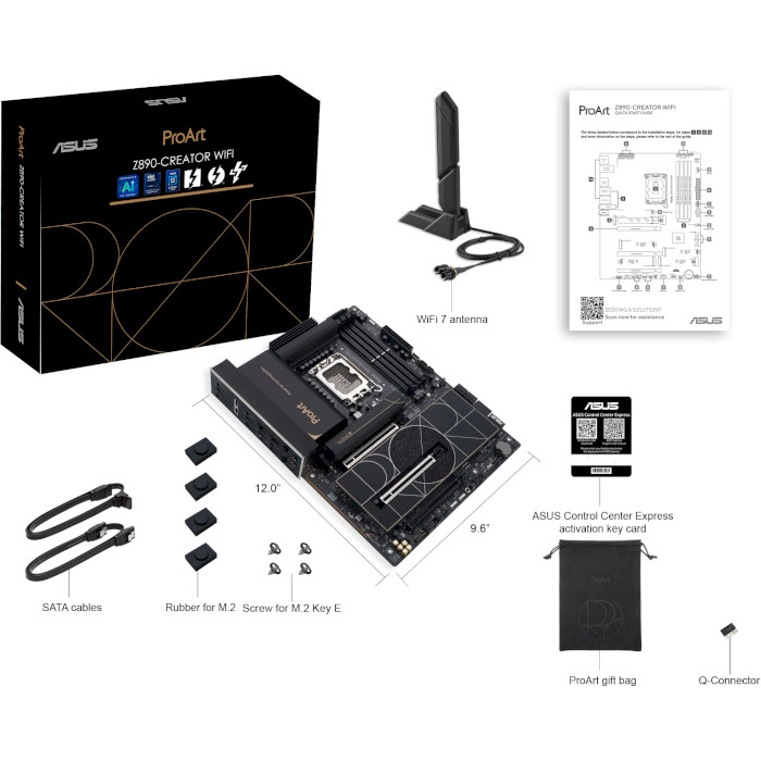 Материнська плата ASUS ProArt Z890-Creator WiFi