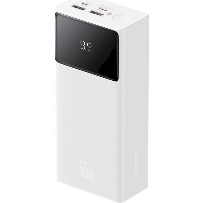 Повербанк BASEUS Star-Lord Digital Display Fast Charge Power Bank 65W 30000mAh White (P10022908213-00)