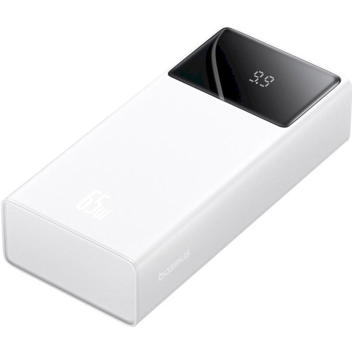 Повербанк BASEUS Star-Lord Digital Display Fast Charge Power Bank 65W 30000mAh White (P10022908213-00)