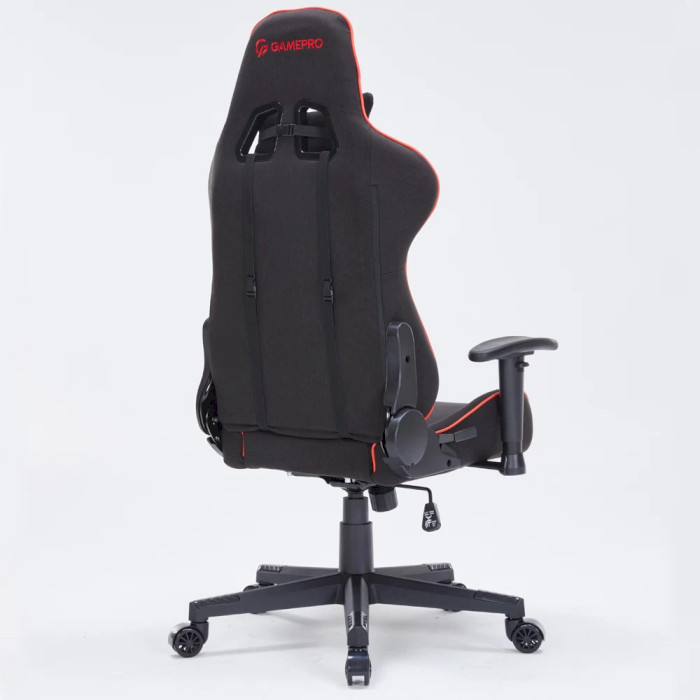 Кресло геймерское GAMEPRO GC575 Fabric Black/Red (GC575FB)