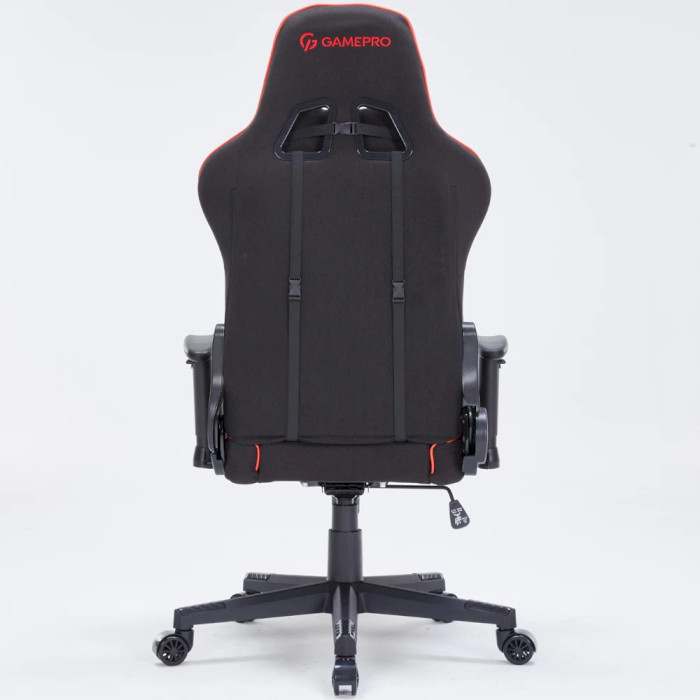 Кресло геймерское GAMEPRO GC575 Fabric Black/Red (GC575FB)