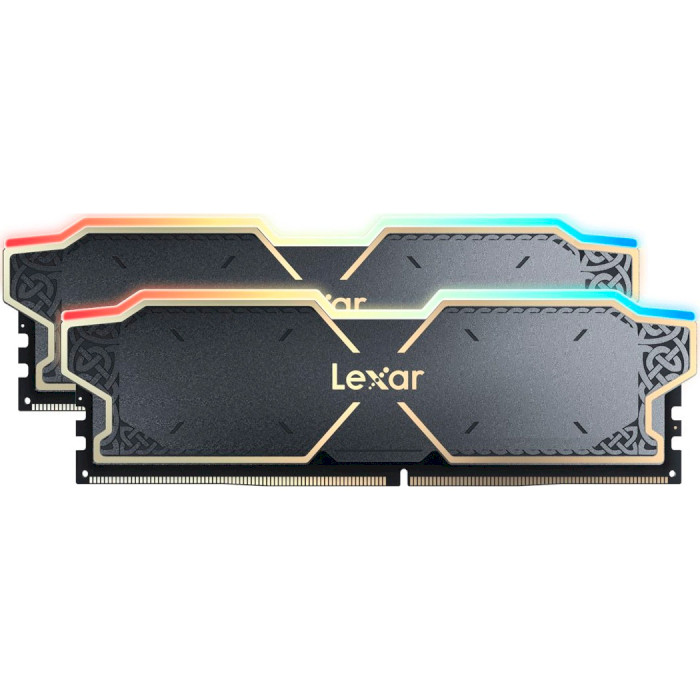 Модуль пам'яті LEXAR Thor RGB DDR5 DDR5 6000MHz 32GB Kit 2x16GB (LD5U16G60C38BG-RGD)