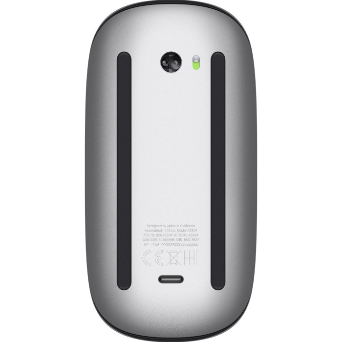 Миша APPLE A3204 Magic Mouse USB-C Multi-Touch Surface Black (MXK63ZM/A)