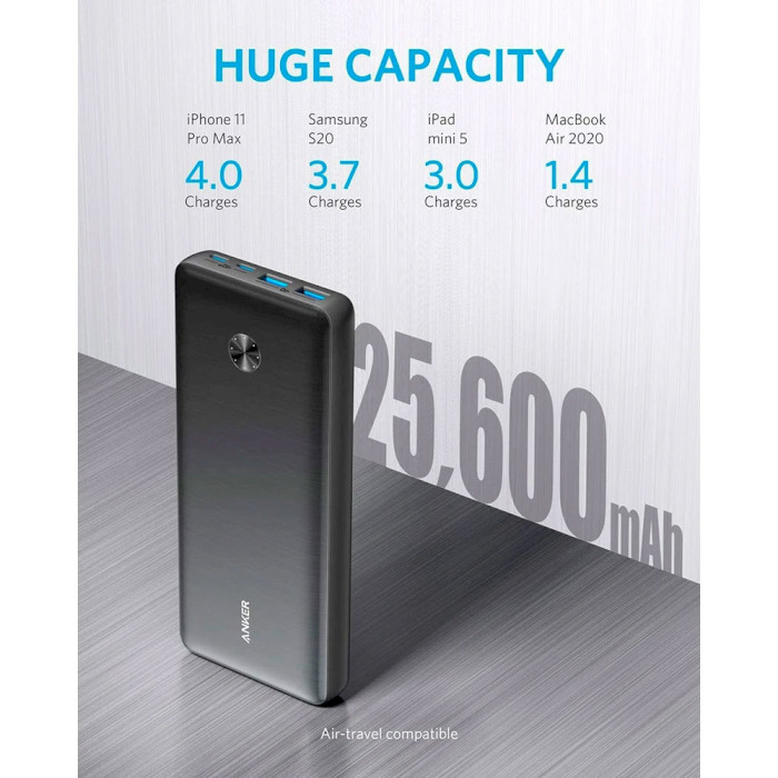 Повербанк ANKER PowerCore III Elite 25600mAh (A1291H11)