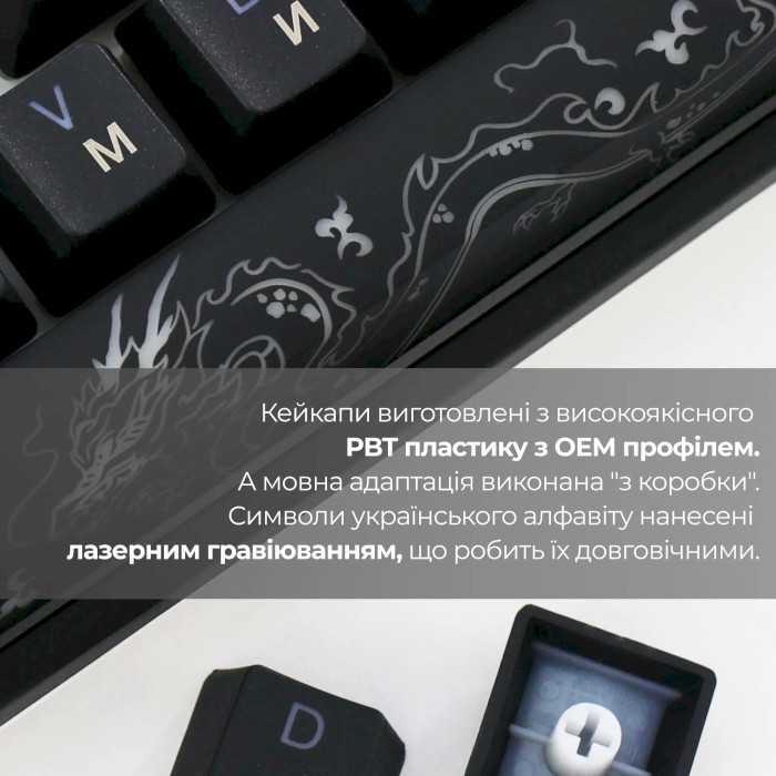 Клавиатура DUCKY One 3 Mini Cherry MX Brown Switch RGB UA Black (DKON2161ST-BUAPXCLAWSC1)