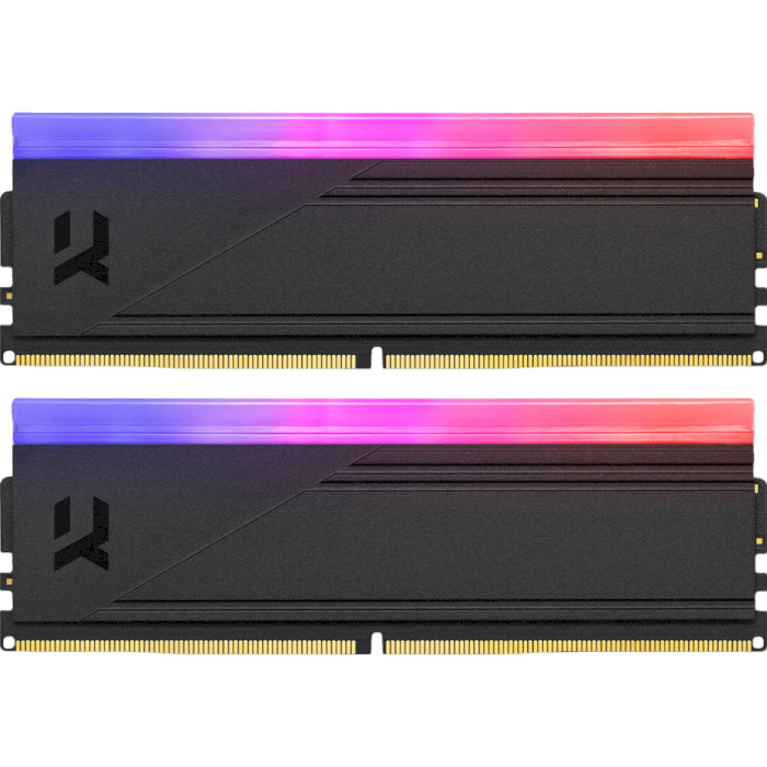 Модуль пам'яті GOODRAM IRDM RGB Black DDR5 6400MHz 32GB Kit 2x16GB (IRG-64D5L32S/32GDC)