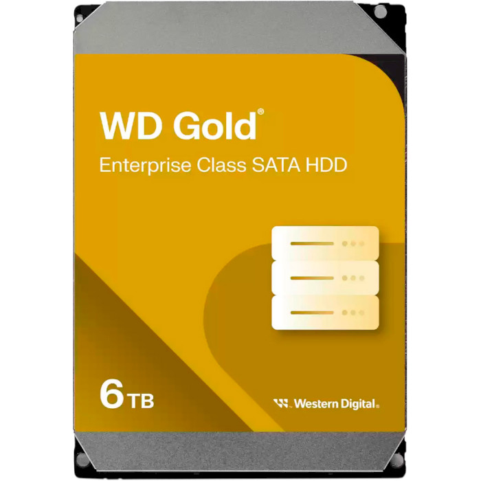 Жорсткий диск 3.5" WD Gold 6TB SATA/256MB (WD6004FRYZ)