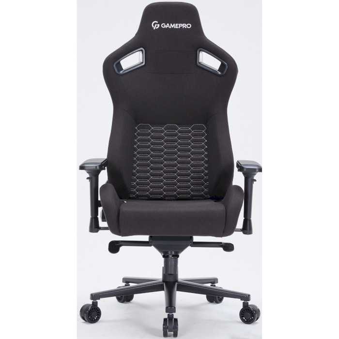 Крісло геймерське GAMEPRO GC900 Fabric Black (GC900B)