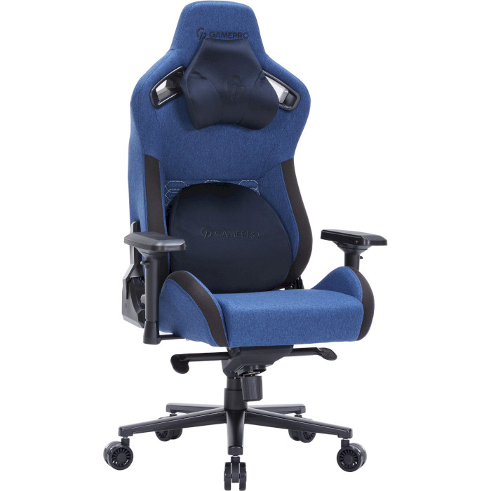 Крісло геймерське GAMEPRO GC900 Fabric Dark Blue (GC900DB)