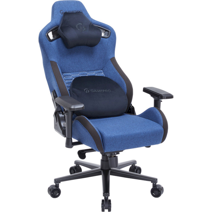 Крісло геймерське GAMEPRO GC900 Fabric Dark Blue (GC900DB)