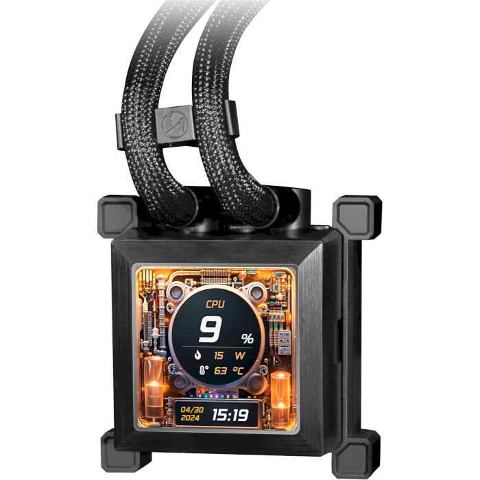 Система водяного охолодження LIAN LI HydroShift LCD 360R Black (G89.GHSLCD36RB.00)