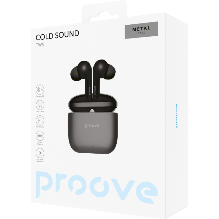 Наушники PROOVE Cold Sound Gray/Black