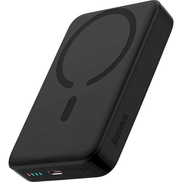 Повербанк MagSafe BASEUS Magnetic Mini Wireless Fast Charge Power Bank 30W 10000mAh Black (PPCX110201)