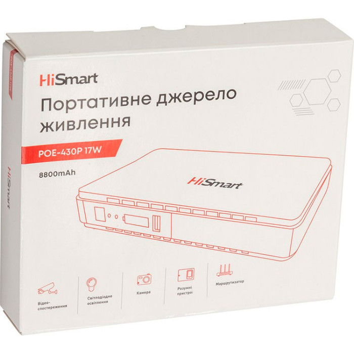 ИБП для роутера HISMART POE-430P 17W