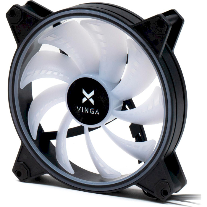 Вентилятор VINGA RGB Fan-11 Black