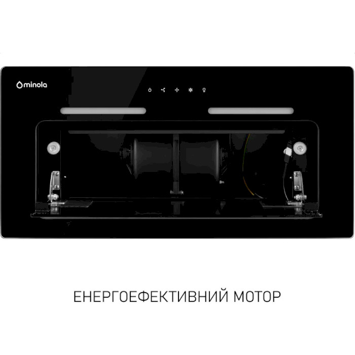 Вытяжка MINOLA HBI 6473 BL GLASS 800 LED LINE