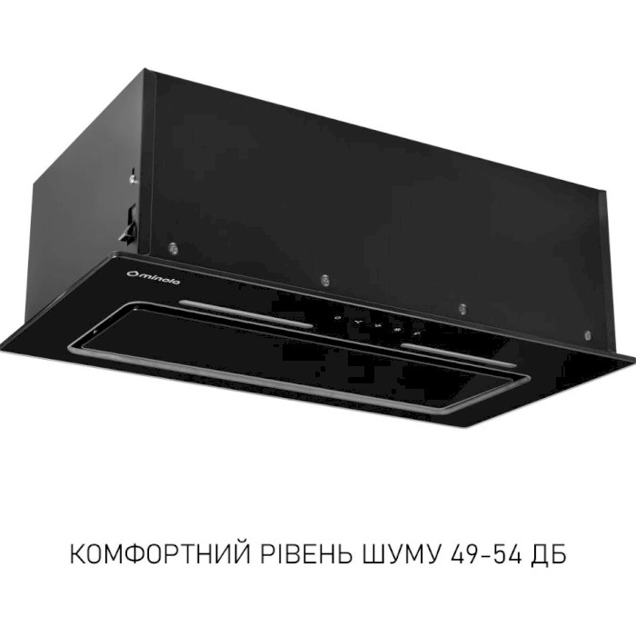 Вытяжка MINOLA HBI 6473 BL GLASS 800 LED LINE