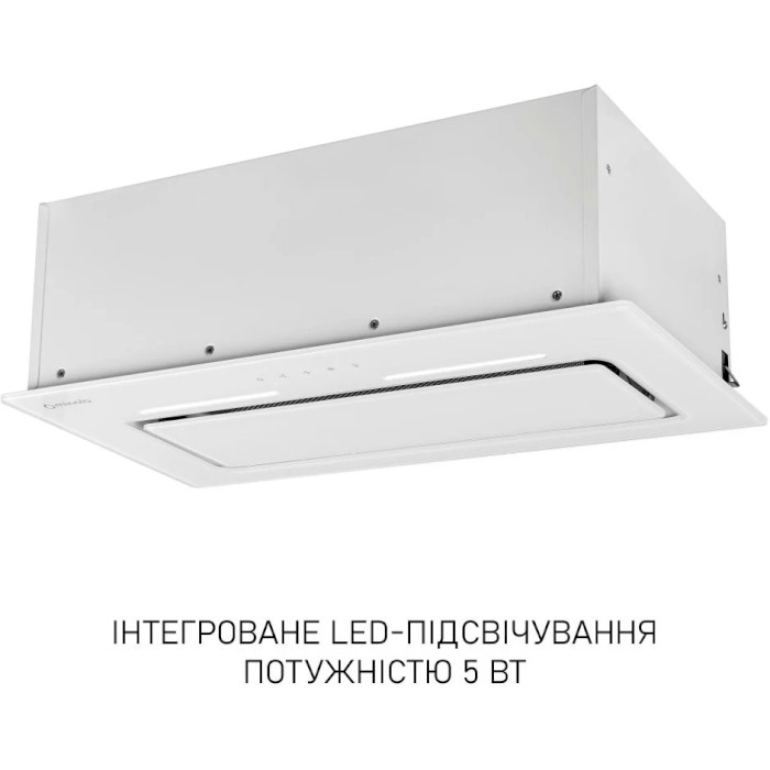 Вытяжка MINOLA HBI 6473 WH GLASS 800 LED Line