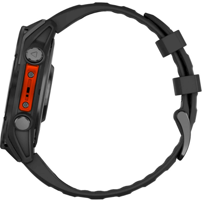 Смарт-годинник GARMIN Fenix 8 47mm Slate Gray with Black Silicone Band (010-02904-00)