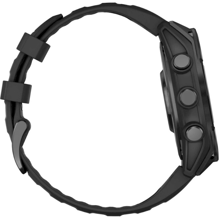 Смарт-годинник GARMIN Fenix 8 47mm Slate Gray with Black Silicone Band (010-02904-00)