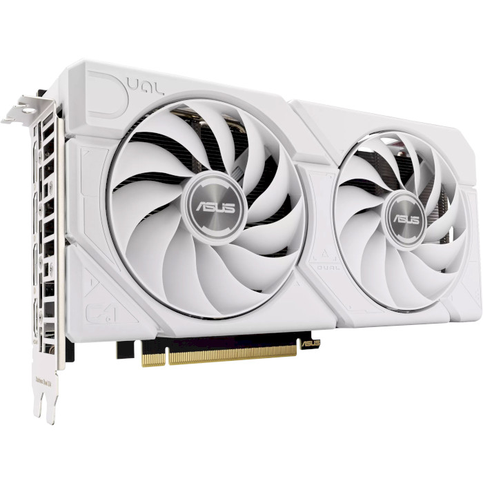 Видеокарта ASUS Dual GeForce RTX 4060 Ti EVO White OC Edition 8GB GDDR6 (DUAL-RTX4060TI-O8G-EVO-WHITE)