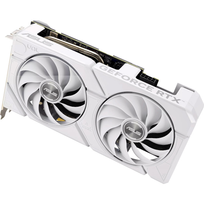 Видеокарта ASUS Dual GeForce RTX 4060 Ti EVO White OC Edition 8GB GDDR6 (DUAL-RTX4060TI-O8G-EVO-WHITE)