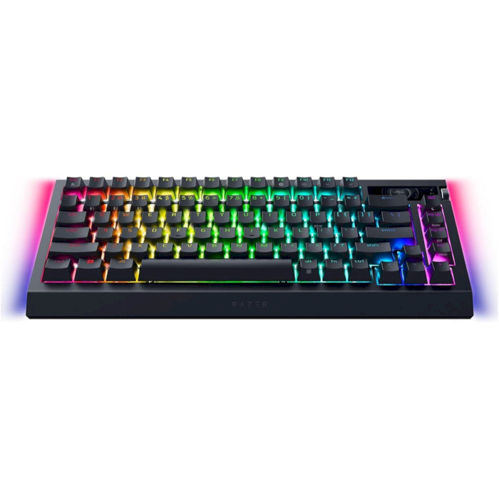 Клавиатура беспроводная RAZER BlackWidow V4 75% ANSI Orange Tactile Switches Gen. 3 Black (RZ03-05130100-R3M1)