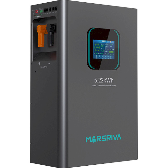 Аккумуляторная батарея MARSRIVA LiFePO4 BYD LiFePO4 25.6V 200Ah (25.6В, 200Ач, BMS) (MR-LFP24-200-WMD)