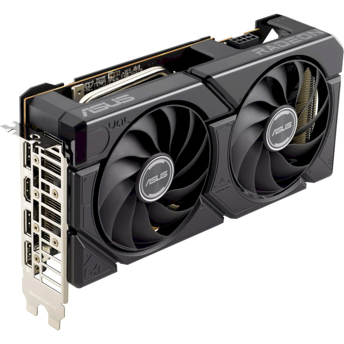 Видеокарта ASUS Dual Radeon RX 7600 EVO OC Edition 8GB GDDR6 (DUAL-RX7600-O8G-EVO)