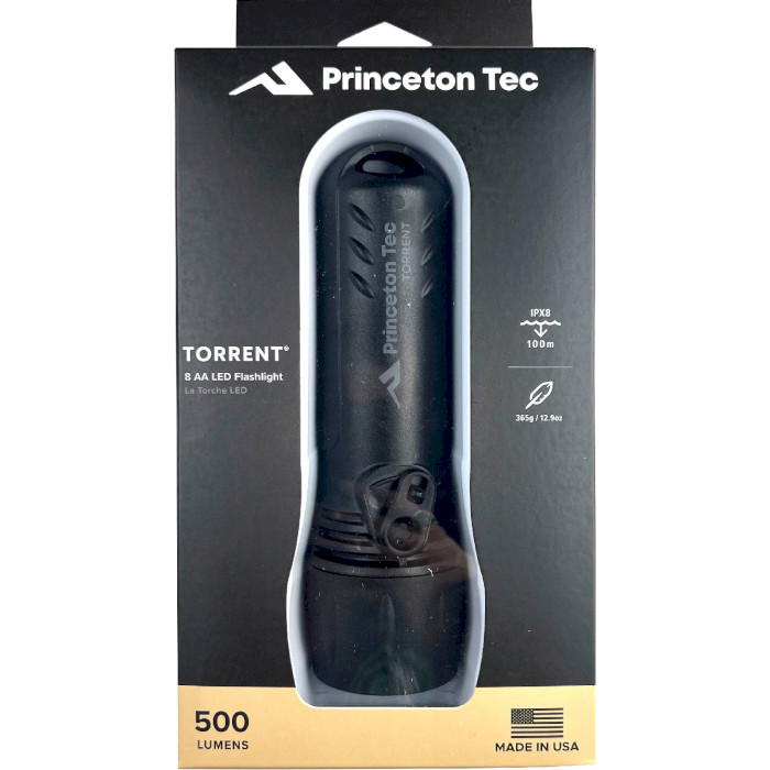 Фонарь для дайвинга PRINCETON TEC Torrent LED Black