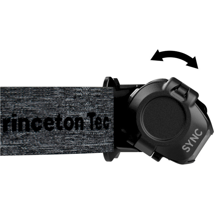 Фонарь налобный PRINCETON TEC Sync Black/Dark Gray