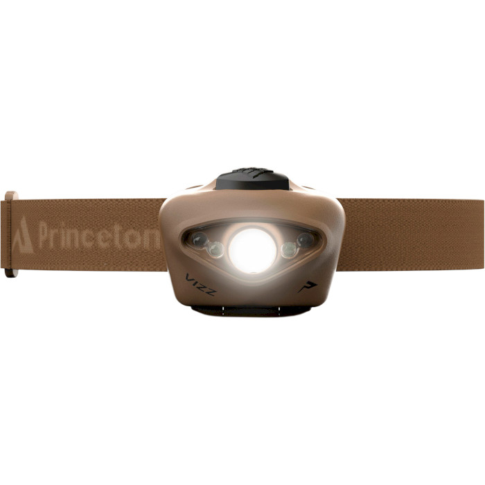 Фонарь налобный PRINCETON TEC Vizz 550 RGB Tan