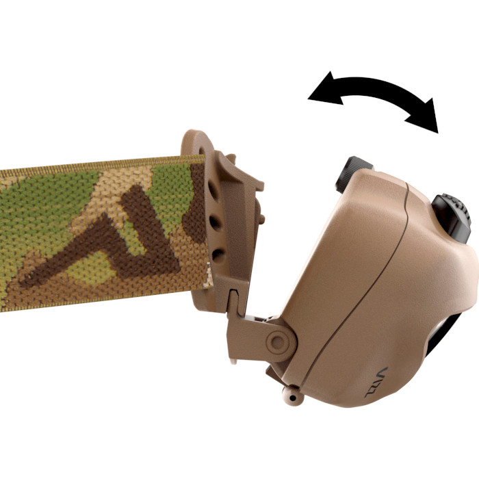 Фонарь тактический на шлем PRINCETON TEC Vizz Tactical MPLS MultiCam