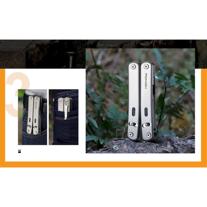 Мультитул ROXON Flex Modular Multi-Tool S804G