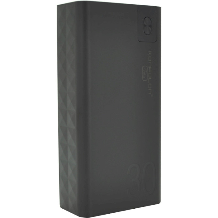 Повербанк KONFULON A19 3xUSB-A 30000mAh Black