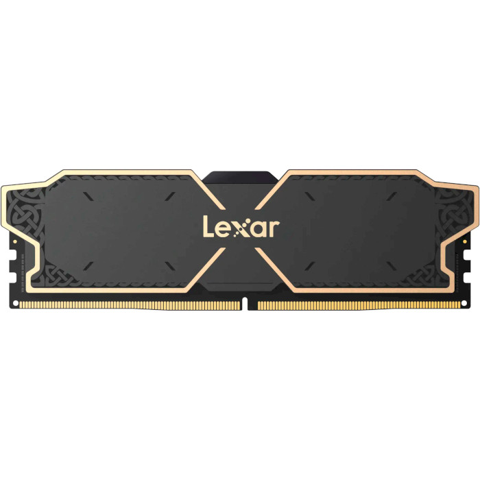 Модуль пам'яті LEXAR Thor Black DDR5 6000MHz 32GB Kit 2x16GB (LD5U16G60C38LG-RGD)