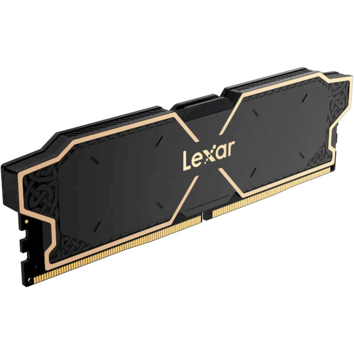 Модуль пам'яті LEXAR Thor Black DDR5 6000MHz 32GB Kit 2x16GB (LD5U16G60C38LG-RGD)