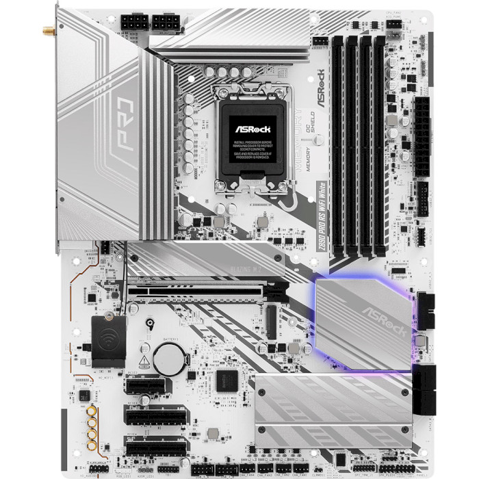 Материнская плата ASROCK Z890 Pro RS WiFi White