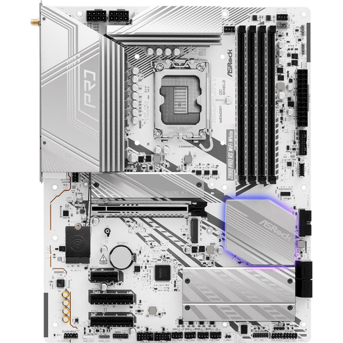 Материнская плата ASROCK Z890 Pro RS WiFi White