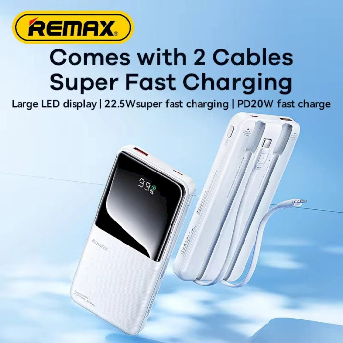 Повербанк REMAX Cynlle RPP-680 PD20W QC22.5W 20000mAh Black