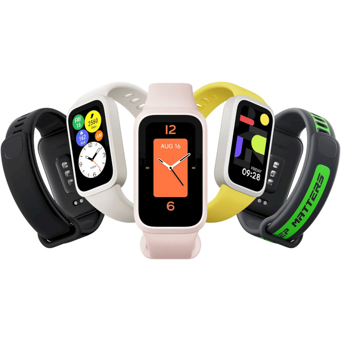 Фитнес-трекер XIAOMI Smart Band 9 Active White (BHR9441GL)