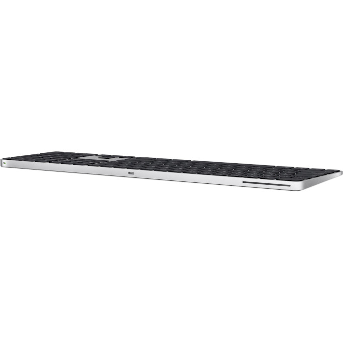 Клавіатура бездротова APPLE A3119 Magic Keyboard with Touch ID and Numeric Keypad Black Keys UA (MXK83UA/A)