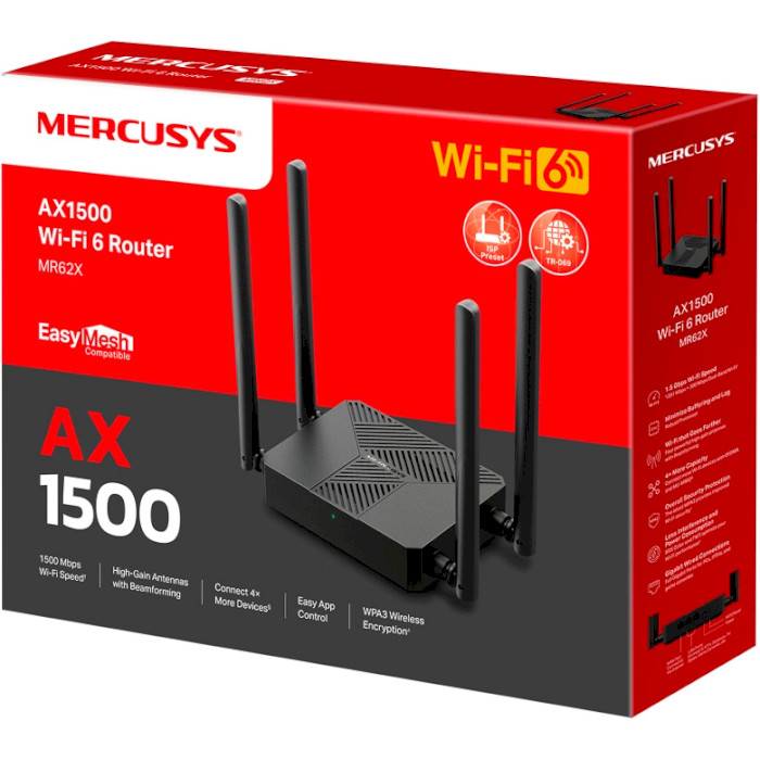 Wi-Fi роутер MERCUSYS MR62X