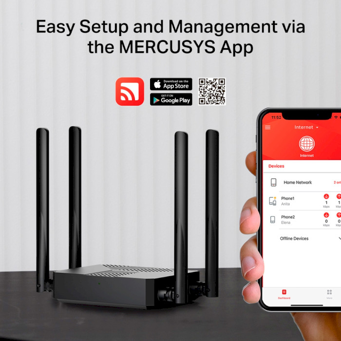 Wi-Fi роутер MERCUSYS MR62X