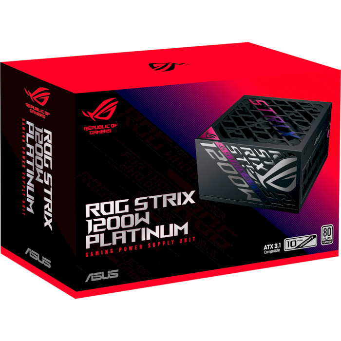 Блок живлення 1200W ASUS ROG Strix 1200W Platinum (90YE00W0-B0NA00)