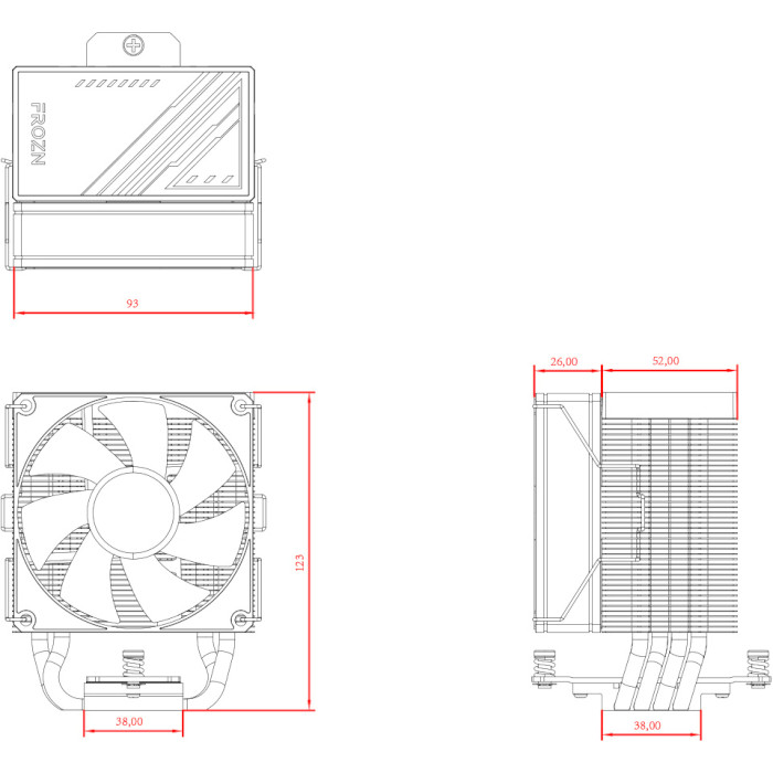 Кулер для процесора ID-COOLING Frozn A400 ARGB