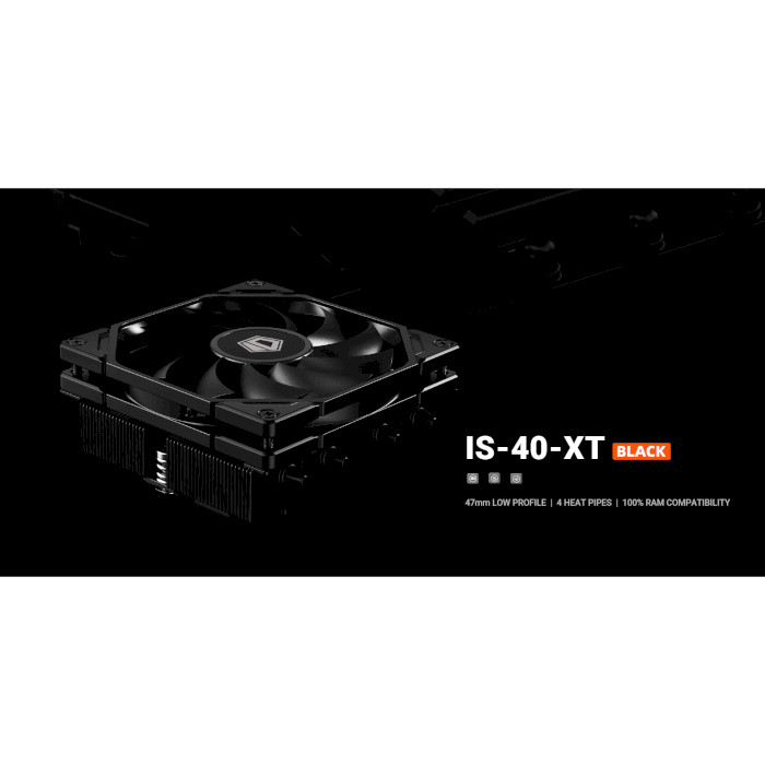 Кулер для процесора ID-COOLING IS-40-XT Black